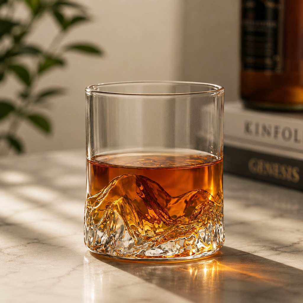 Mountain Base Whiskey Glass