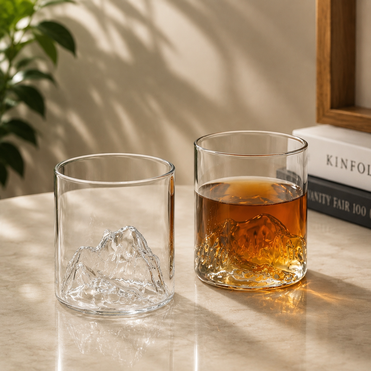 Mountain Base Whiskey Glass